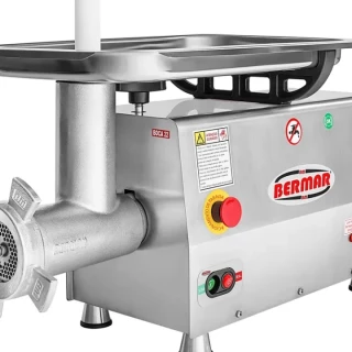 Moedor de Carne Boca 22 com Bocal de Inox 304 BM89NR PF Bermar
