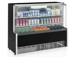 Imagem Vitrine Refrigerada Ar Forçado 1,40m Linha Aurora GELOPAR GPFA-140R