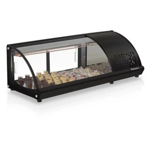 VITRINE REFRIGERADA DE BANCADA -GVRB-120 PR.