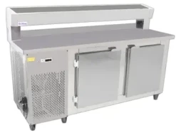 Imagem Balcão Refrigerado Condiementadora 190 Cm Total Inox Frilux